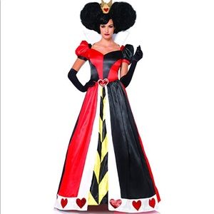 Leg Avenue Disney 2 Piece Queen of Hearts Costume